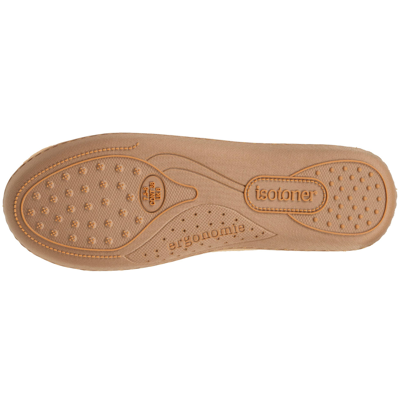 Chaussons bottillons bas Femme Camel