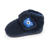 Chaussons bottillons velcro enfant marine tortue - Isotoner