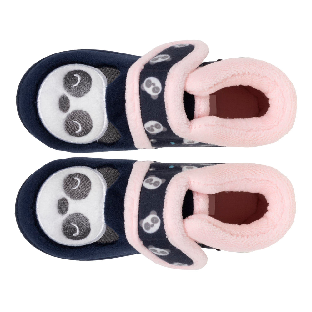 Chaussons bottillons scratch Bébé Marine - Isotoner