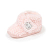 Chaussons bottillons velcro Enfant Marine Tortue rose - Isotoner