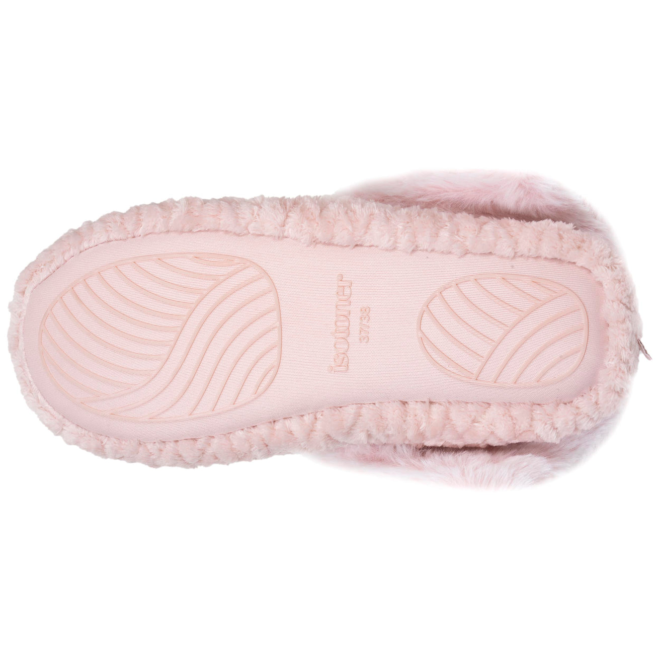 Chaussons bottillons texturés Femme Rose