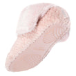 Chaussons bottillons texturés Femme Rose
