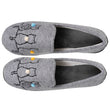 Chaussons charentaises Femme Chat Gris irisé