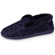 Chaussons charentaises Femme Marine feuillage