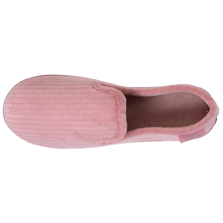Chaussons charentaises Femme Rose pailleté - Isotoner