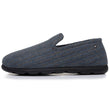 Chaussons charentaises Homme Chevrons bleus