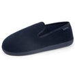Chaussons charentaises Homme Marine velours