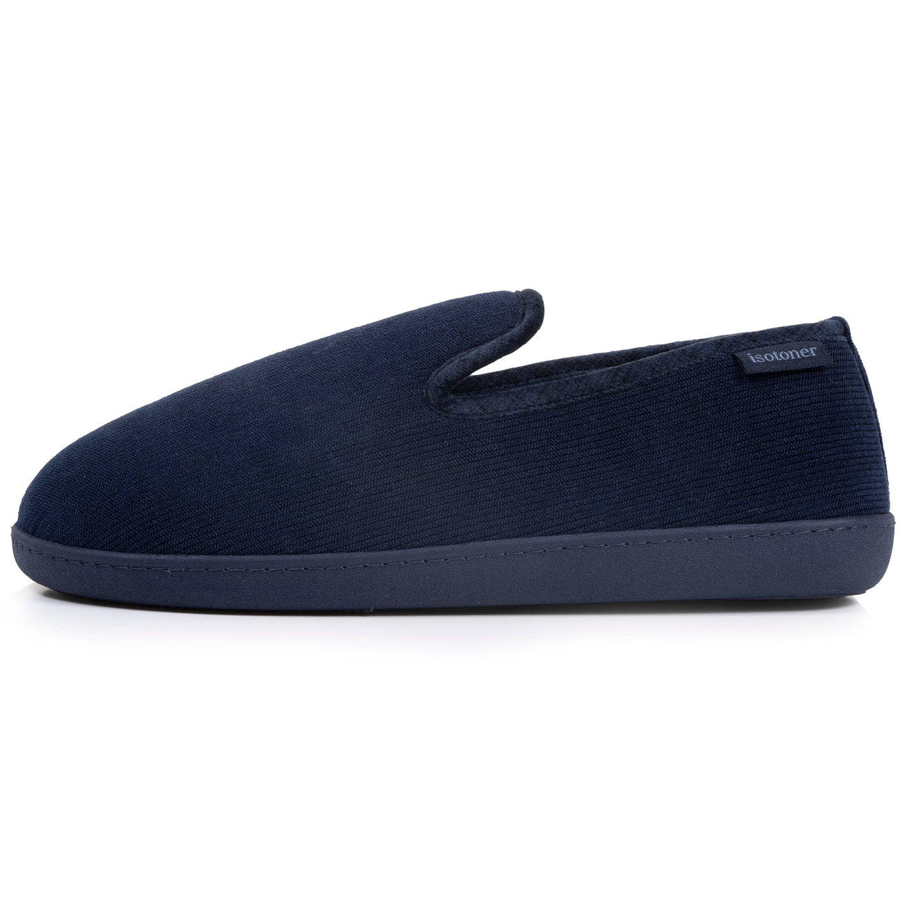 Chaussons charentaises Homme Marine velours