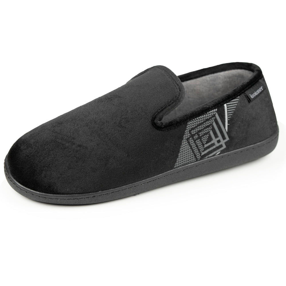 Chaussons charentaises Homme Noir Diamant - Isotoner
