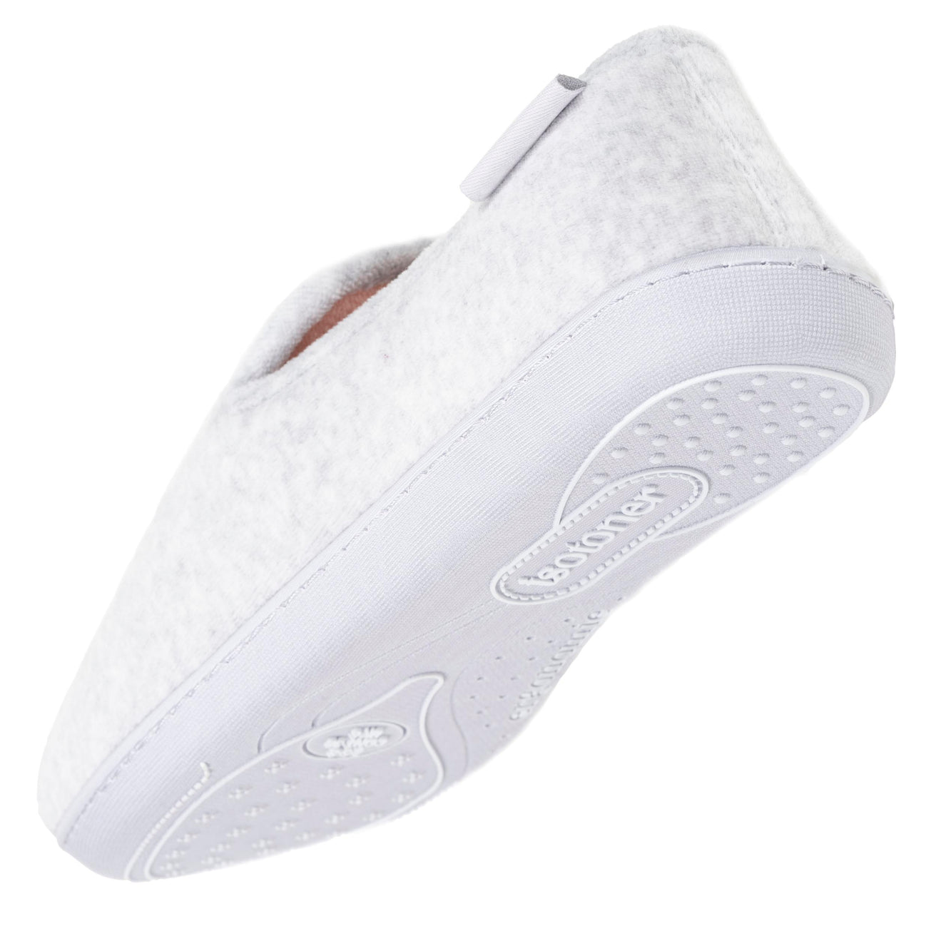 Chaussons charentaises Femme ergonomiques Gris chiné