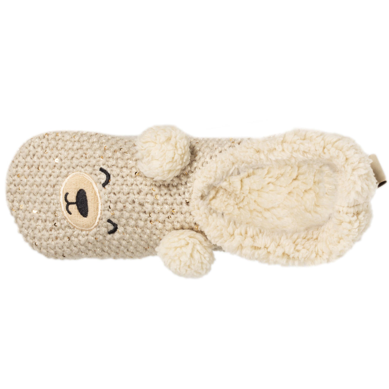Chaussettes-chaussons Femme Sequins Ours