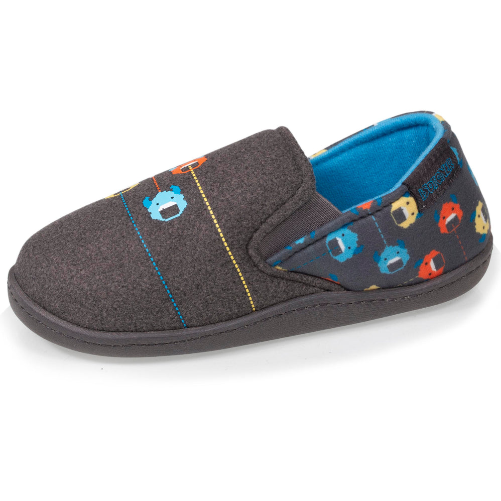 Chaussons mocassins Enfant Pixels - Isotoner