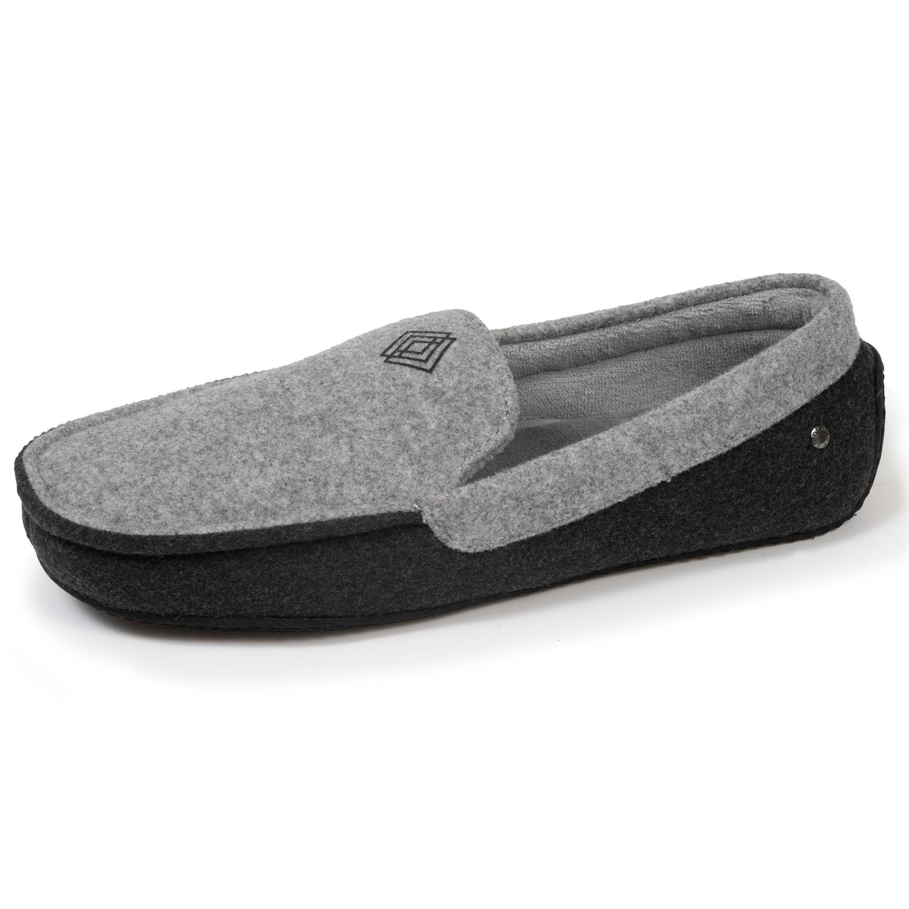 Chaussons mocassins Homme Dégradé gris