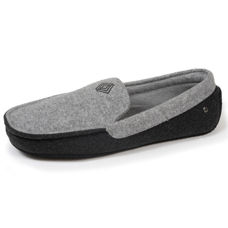 Chaussons mocassins Homme Dégradé gris - Isotoner