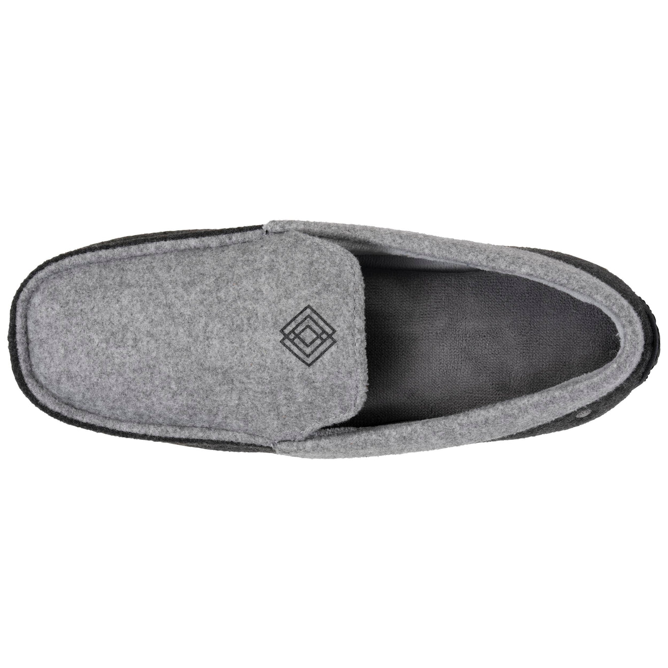Chaussons mocassins Homme Dégradé gris