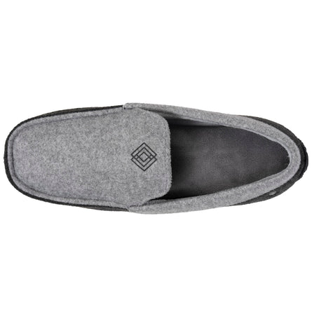 Chaussons mocassins Homme Dégradé gris - Isotoner