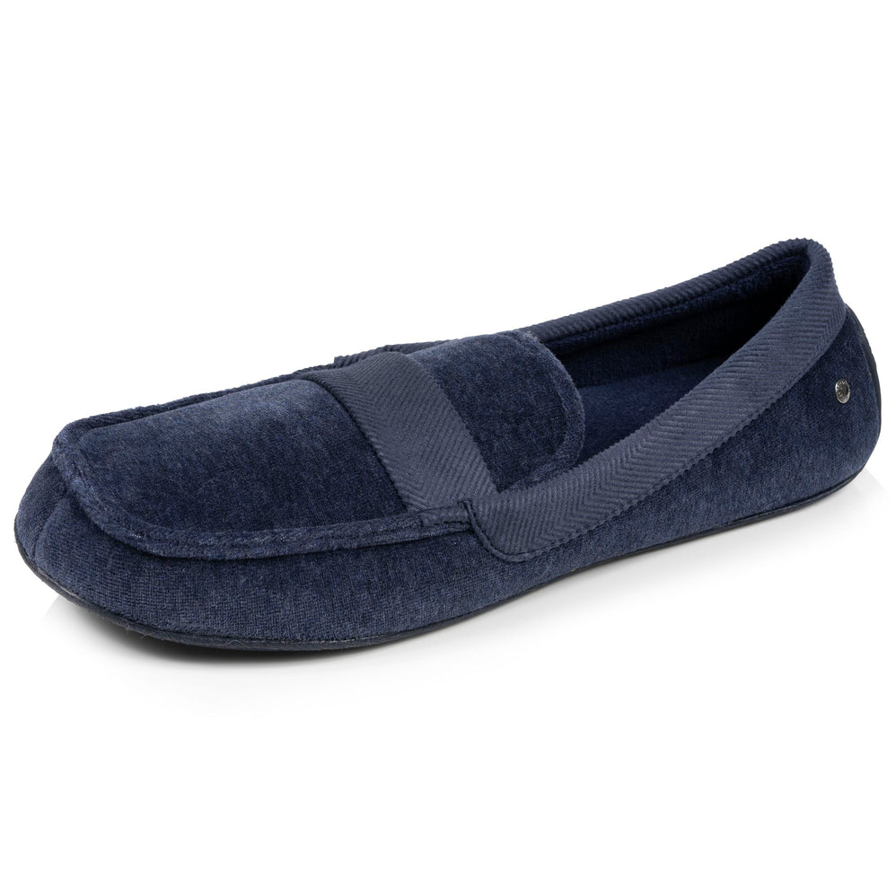 Chaussons mocassins Homme Marine chiné - Isotoner