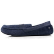 Chaussons mocassins Homme Marine chiné