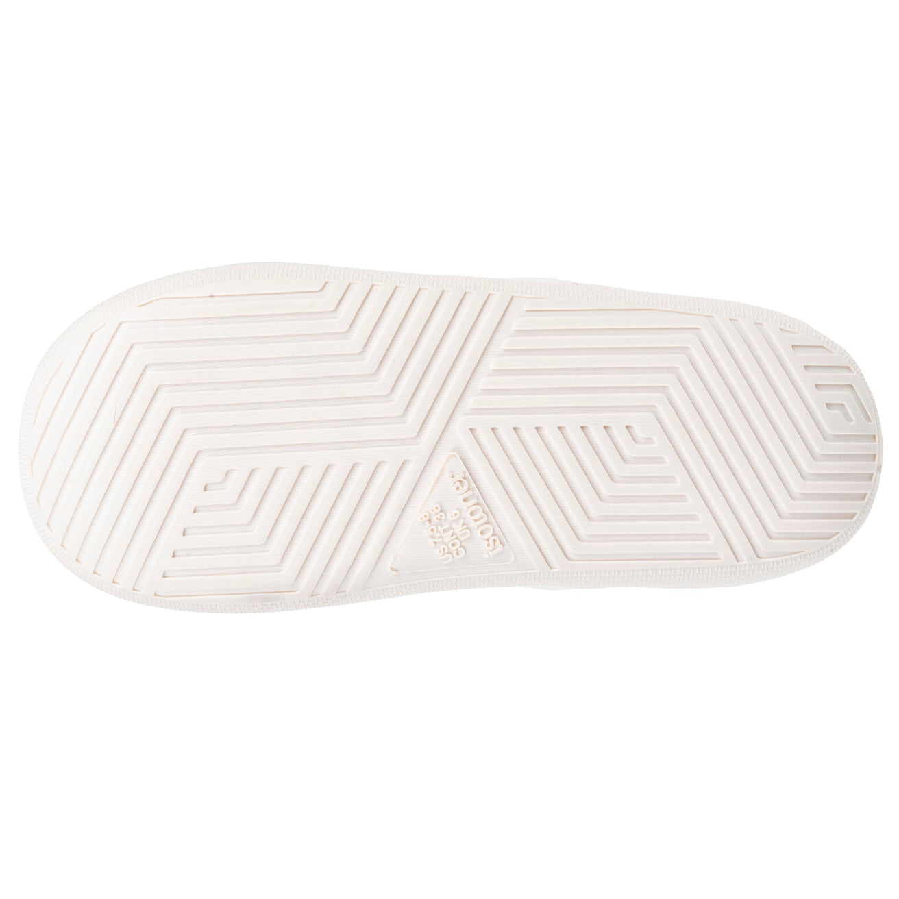 Chaussons mules Femme BLOUP Ivoire bi-matière