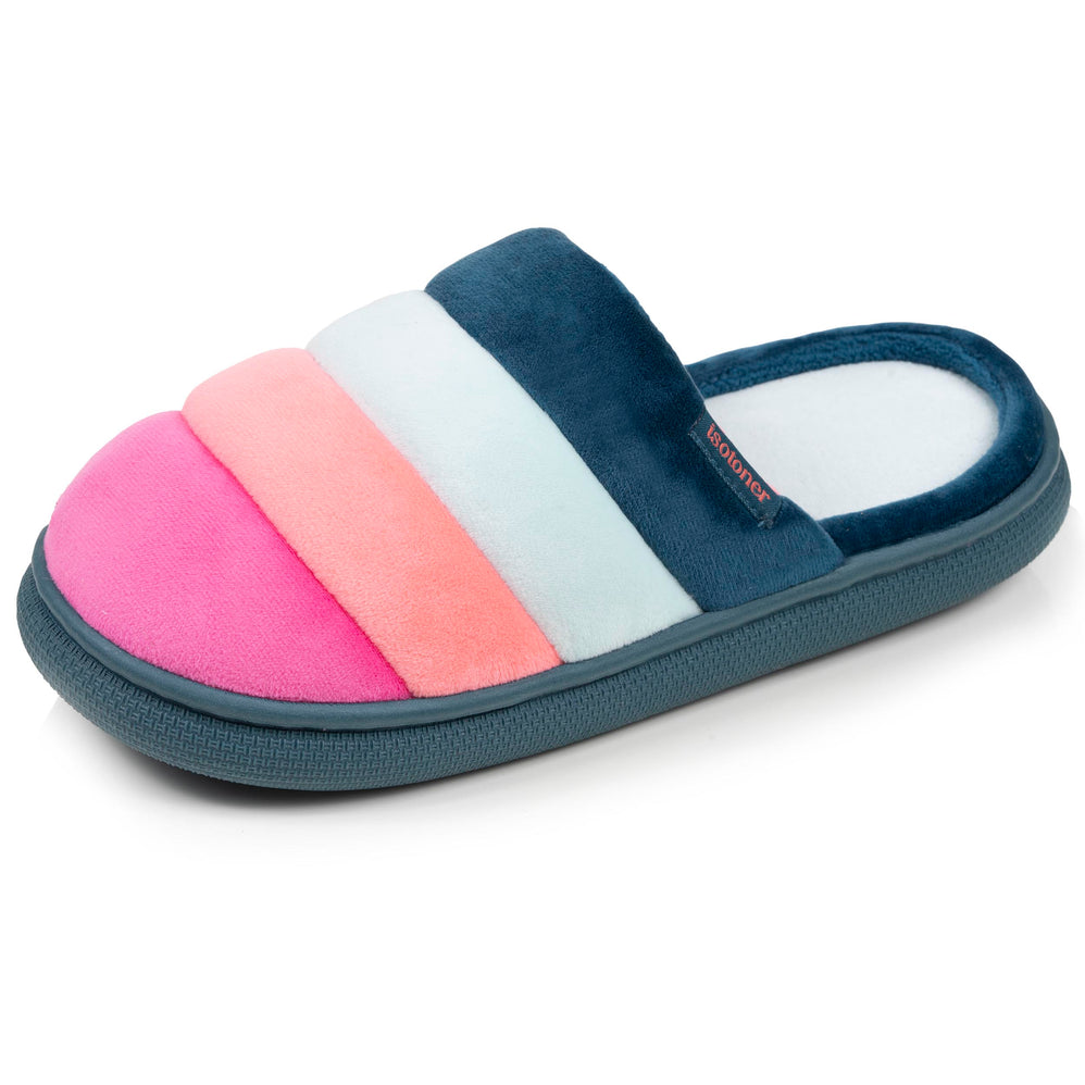 Chaussons mules Femme BLOUP Multicolor - Isotoner