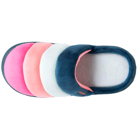 Chaussons mules BLOUP Femme Multicolor - Isotoner