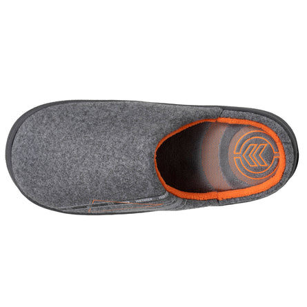 Chaussons mules Homme BLOUP Gris chiné - Isotoner
