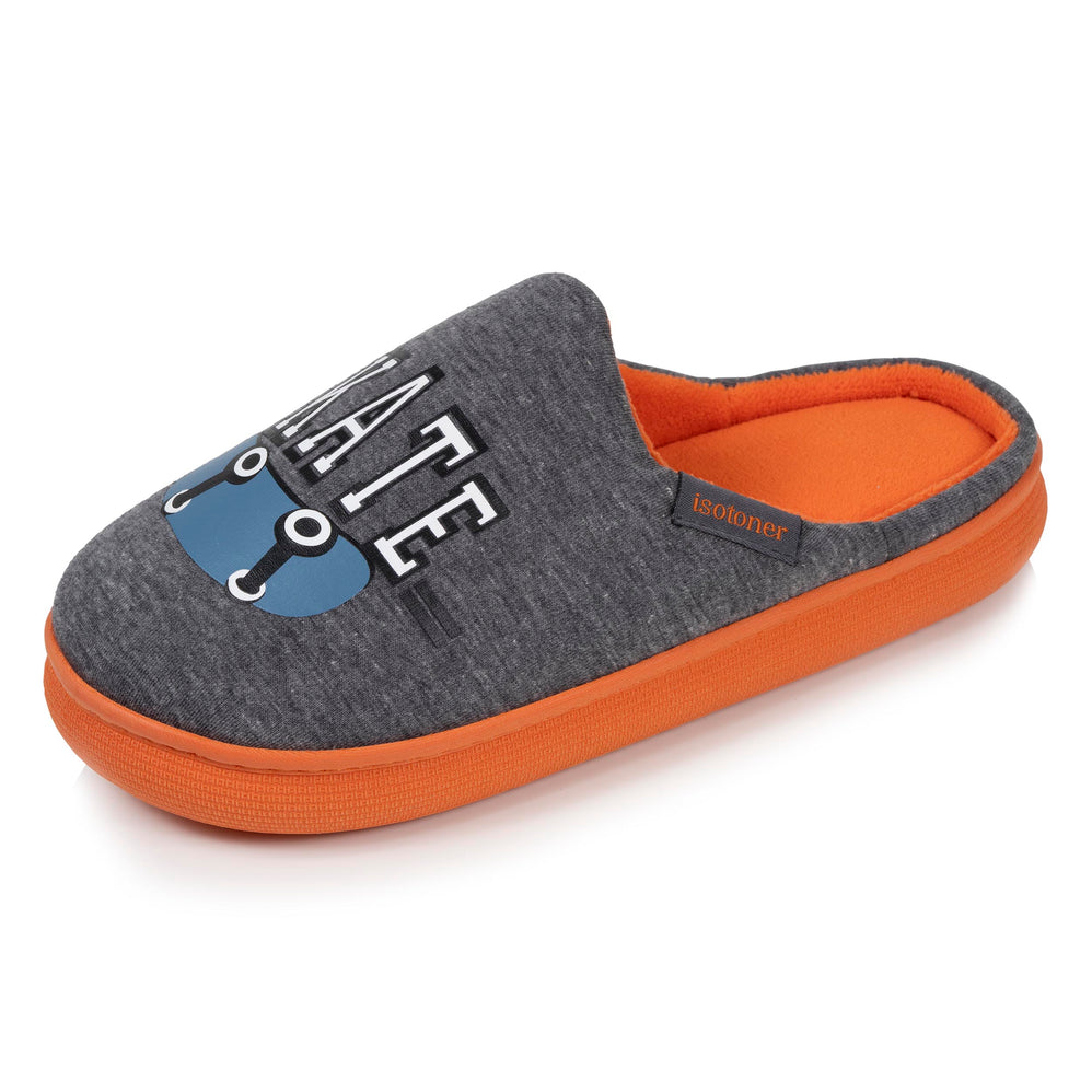 Chaussons mules Junior BLOUP Gris chiné - Isotoner