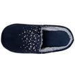 Chaussons mules Femme Etoiles Marine