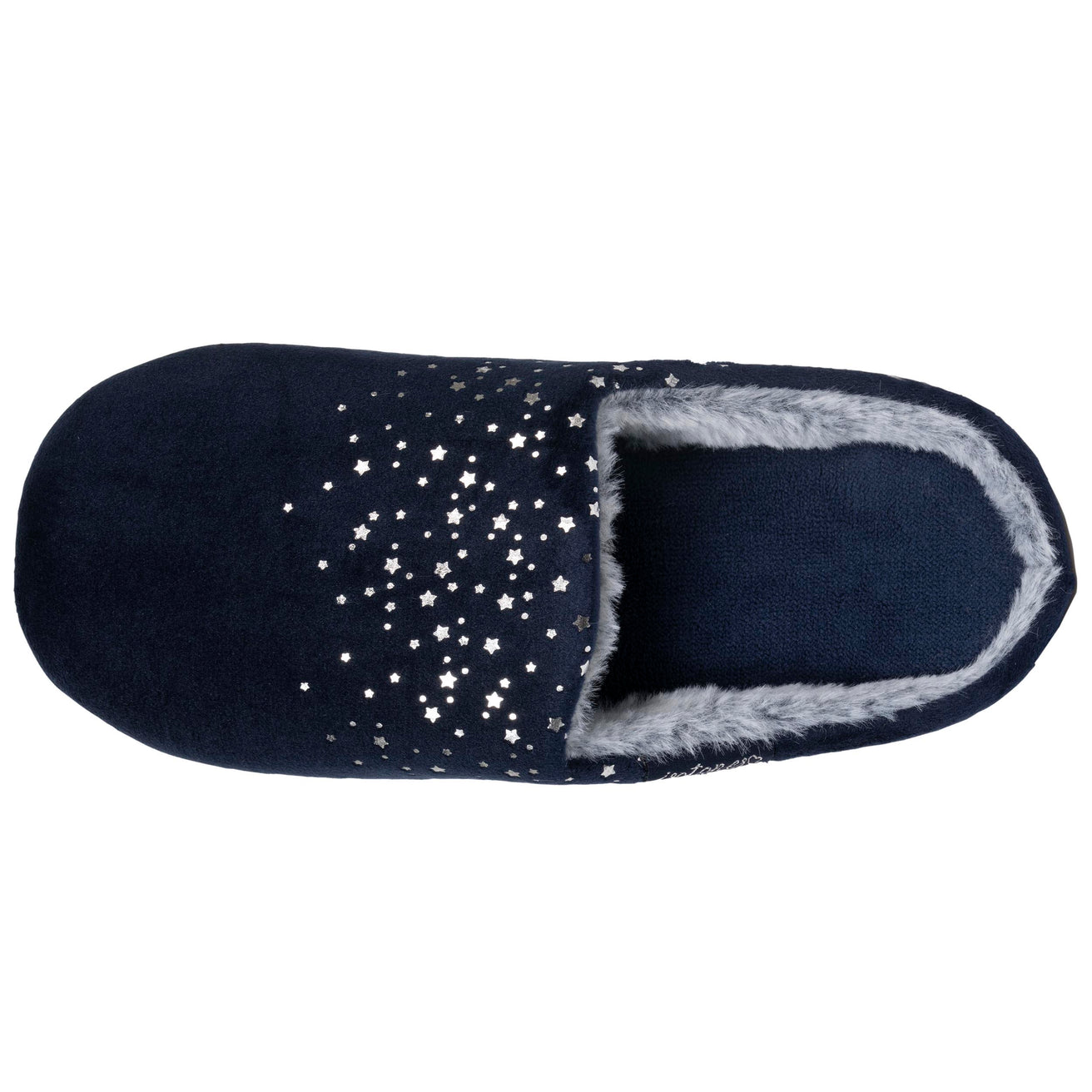 Chaussons mules Femme Etoiles Marine