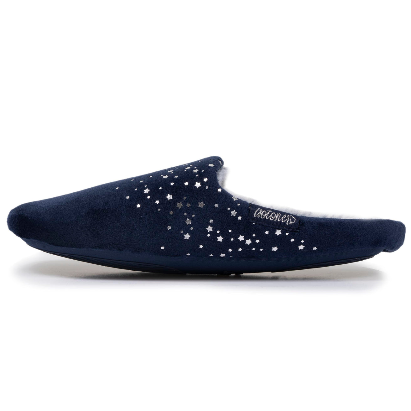 Chaussons mules Femme Etoiles Marine