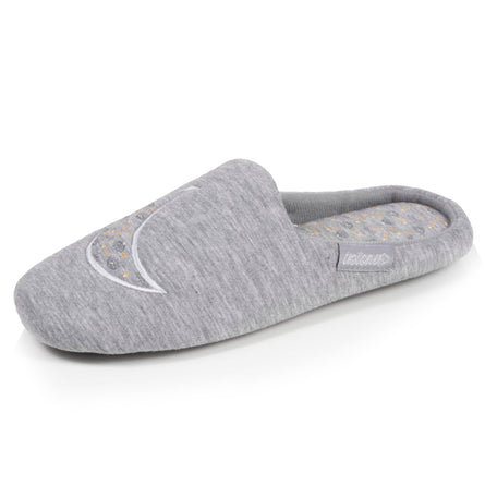 Chaussons mules Femme Gris - Isotoner