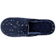 Chaussons mules Femme Marine feuille