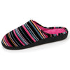 Chaussons-mules-Femme-Rayures-Roses-Isotoner-90270_RY_1