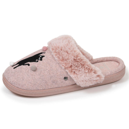 Chaussons mules Femme Rose chiné - Isotoner