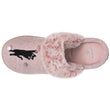 Chaussons mules Femme Rose chiné