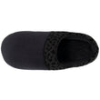 Chaussons mules Femme talon plateforme Noir