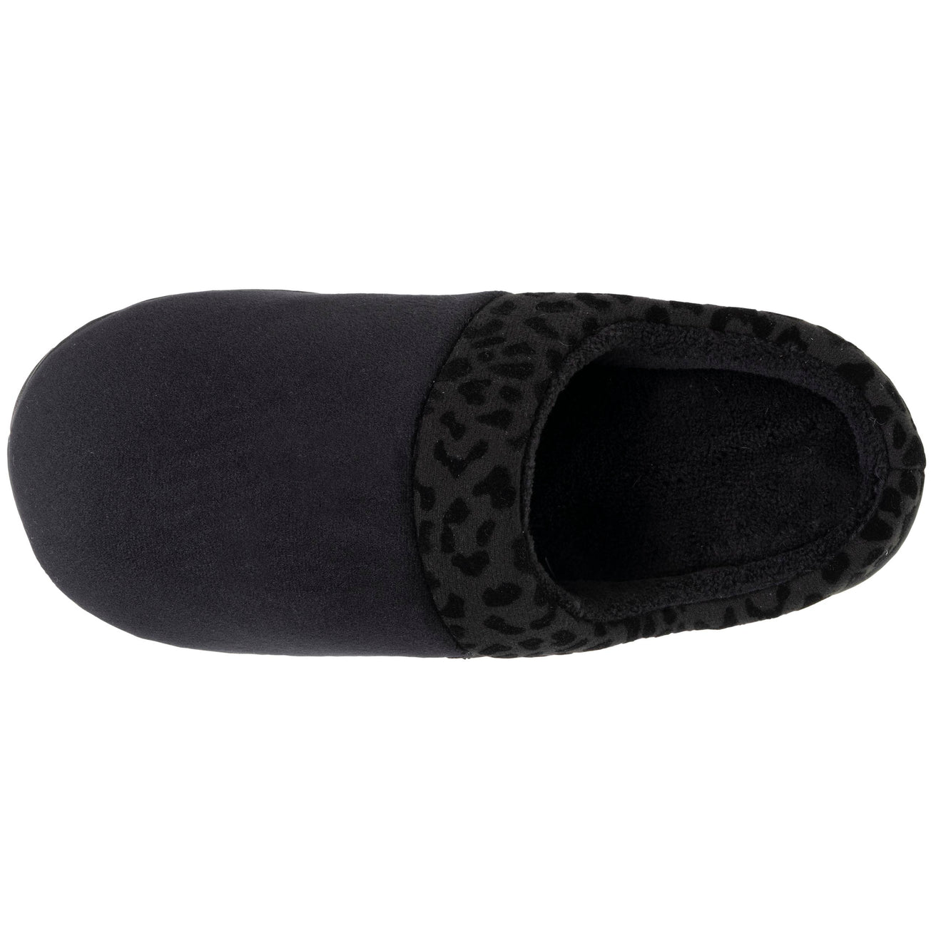Chaussons mules Femme talon plateforme Noir