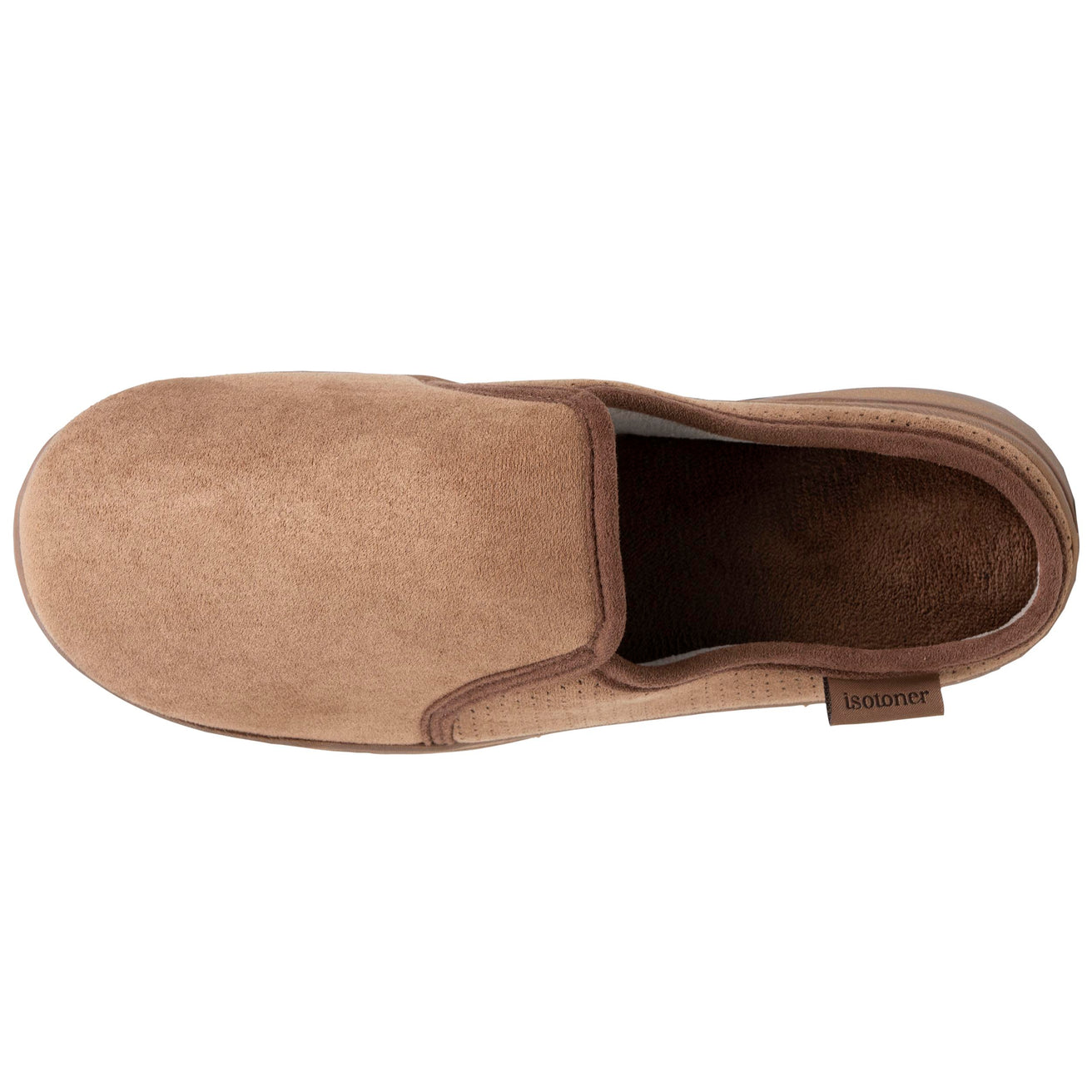 Chaussons mules Homme Camel perforées