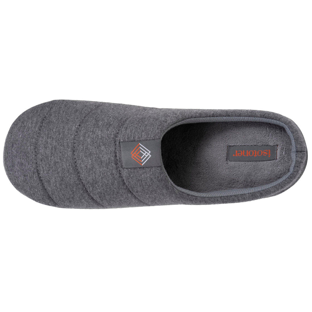 Chaussons mules Homme Gris chiné