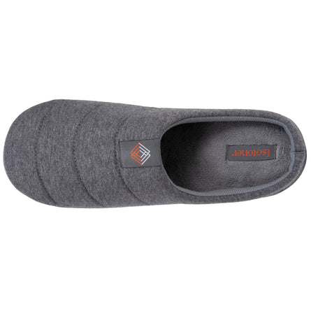 Chaussons mules Homme Gris chiné - Isotoner