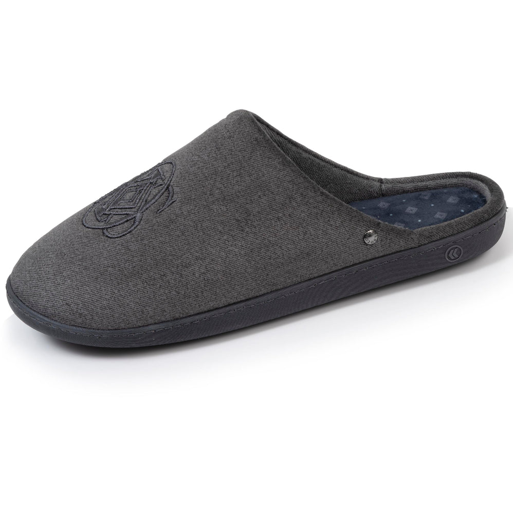 Chaussons mules Homme Gris chiné - Isotoner