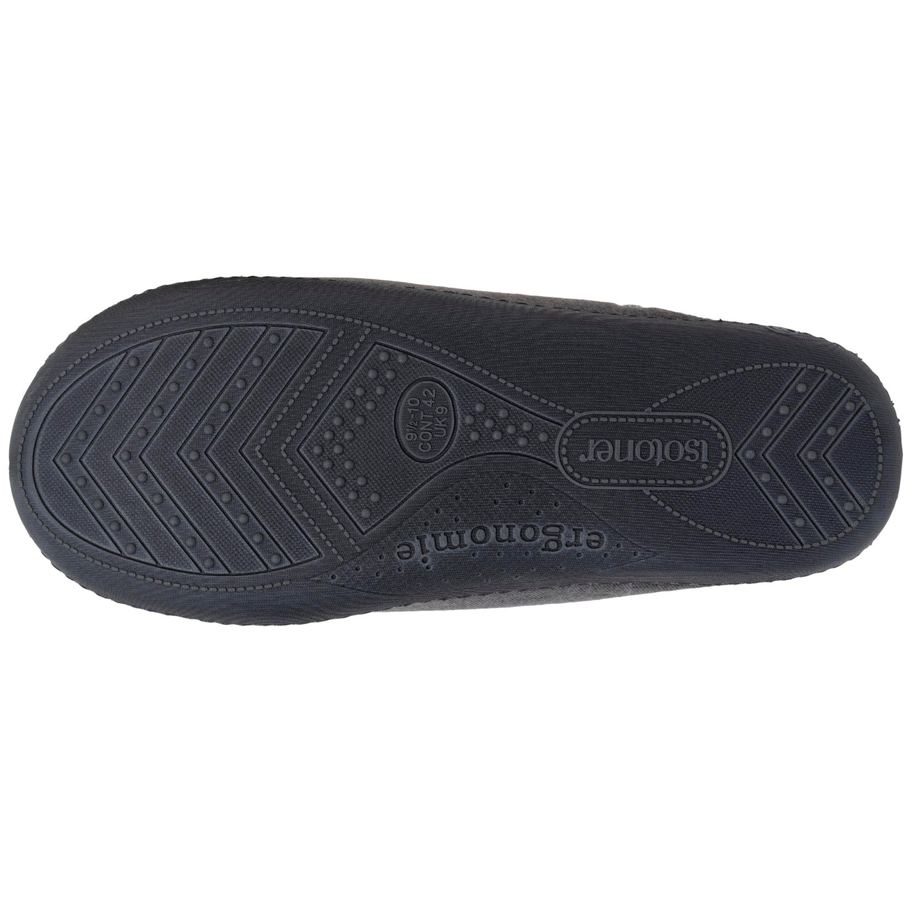 Chaussons mules Homme Gris chiné