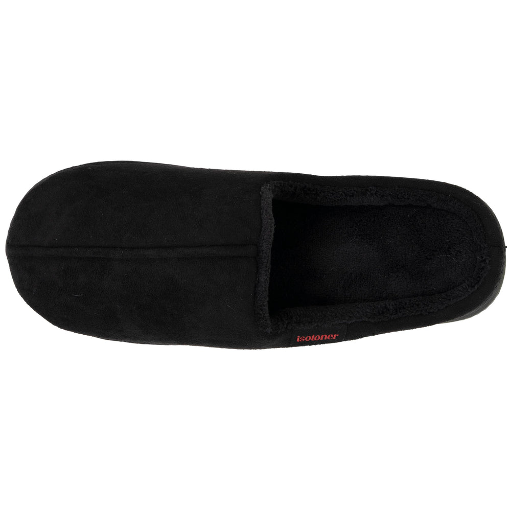 Chaussons mules Homme Noir crantée - Isotoner