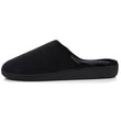 Chaussons mules Homme Noir imprimé