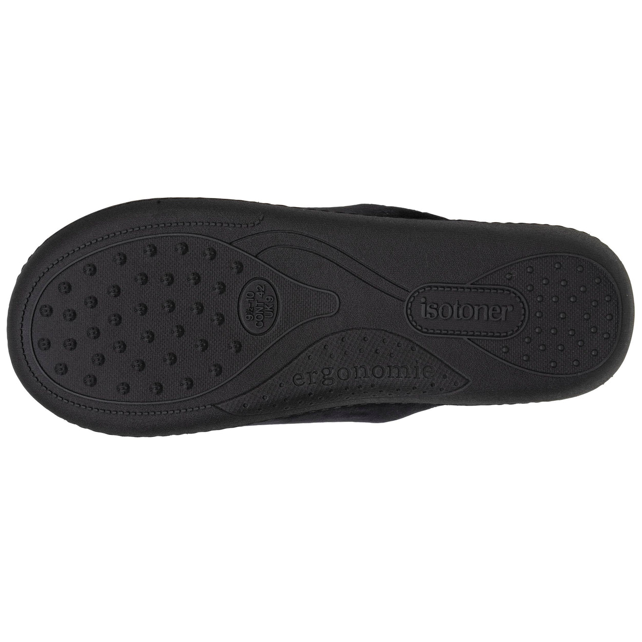 Chaussons mules Homme Noir imprimé