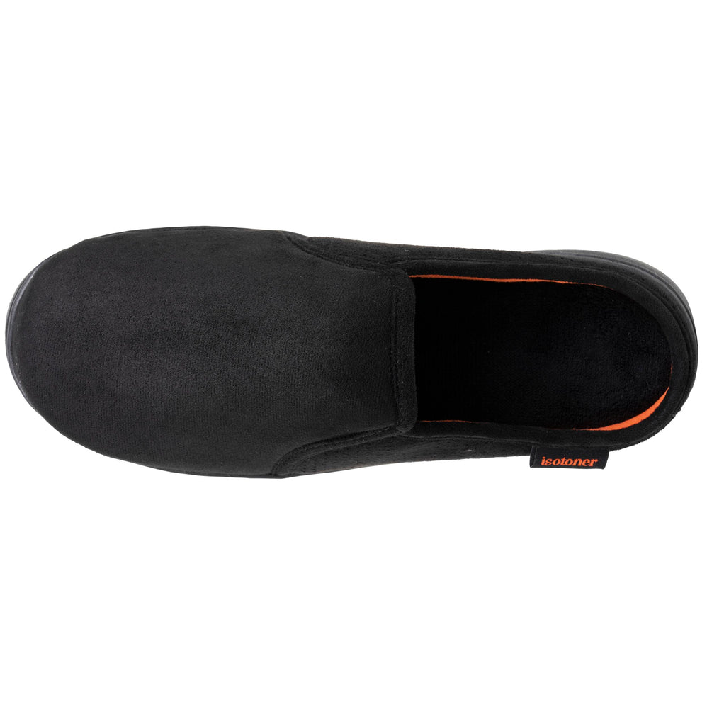 Chaussons mules Homme Noir perforées - Isotoner