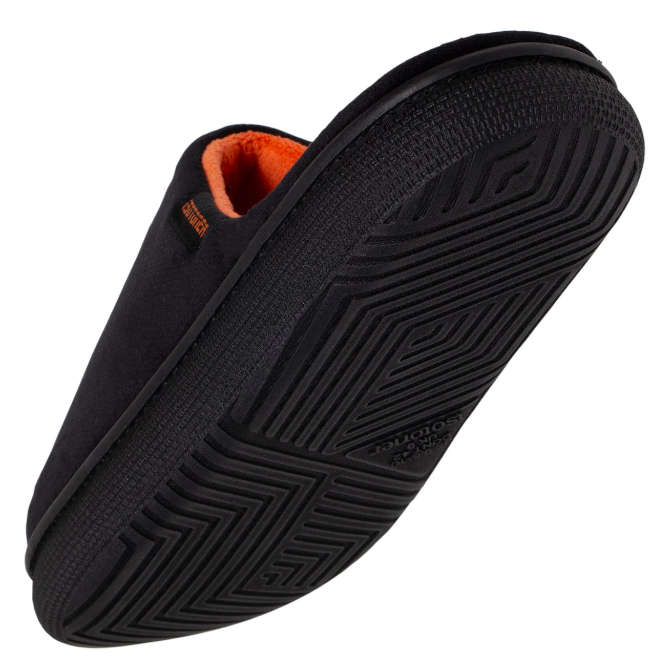 Chaussons mules Homme BLOUP Noir orange