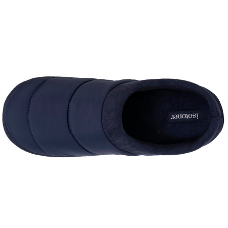 Chaussons mules Homme maille stretch Marine - Isotoner