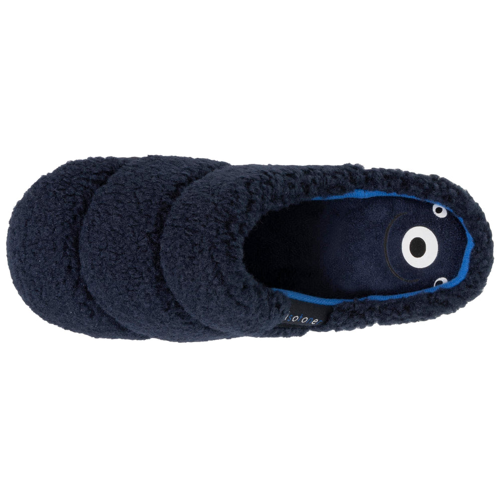 Chaussons mules Junior Marine matelassé - Isotoner