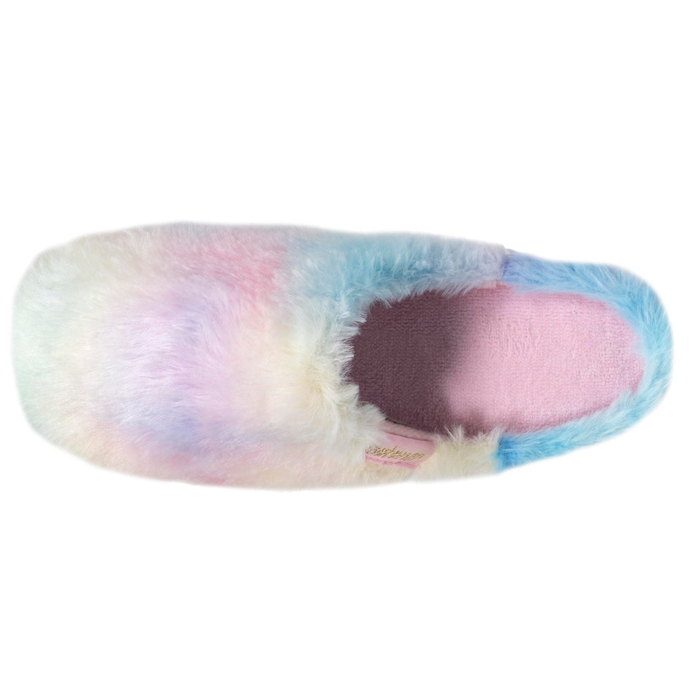 Chaussons mules Junior Multico Rose - Isotoner